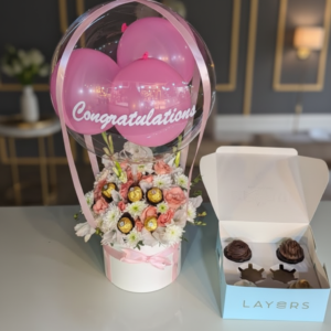 Flowers & cake  Combo